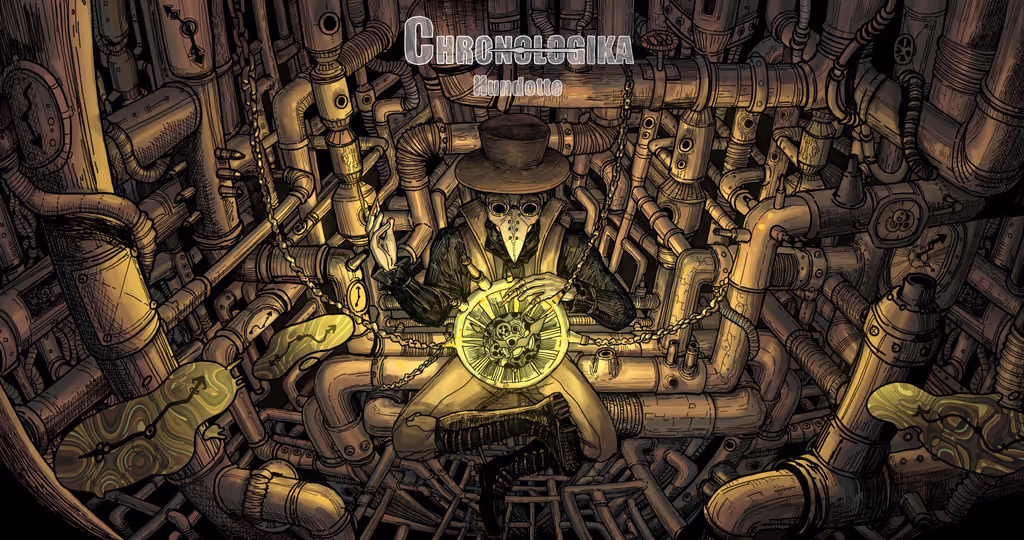 Cover art for Chronologika, illustrated by 幽灵星