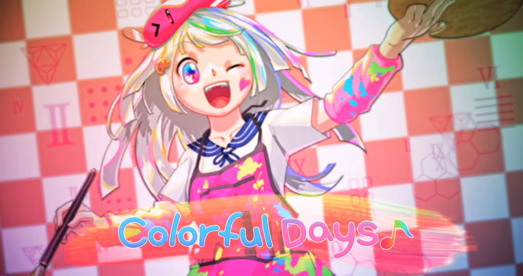 Cover art for Colorful Days♪, illustrated by Doro-nyong & Ratif