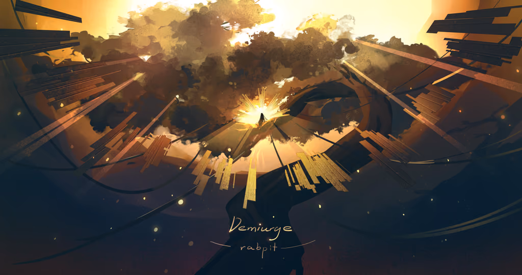 Cover art for Demiurge, illustrated by 青鸟