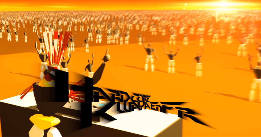 Cover art for Hardcore Kwaya, illustrated by EnFr