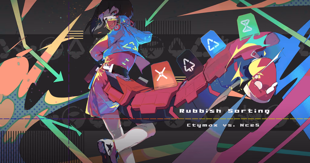 Cover art for Rubbish Sorting, illustrated by knife美工刀
