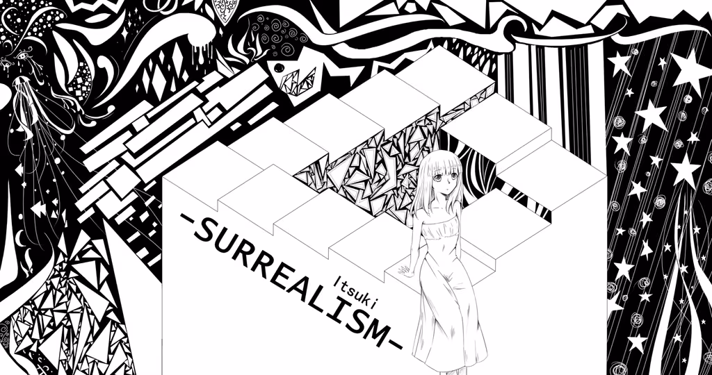 Cover art for -SURREALISM-, illustrated by 喵n葵