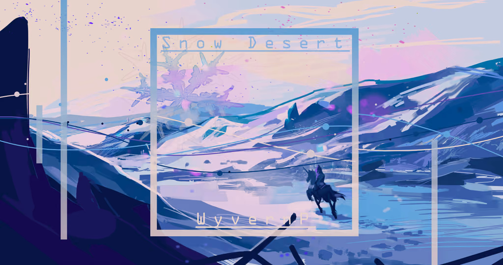 Cover art for Snow Desert, illustrated by knife美工刀