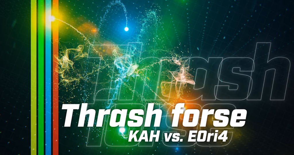 Cover art for Thrash force, illustrated by 自動車 原付 vs. GAMEBAKA