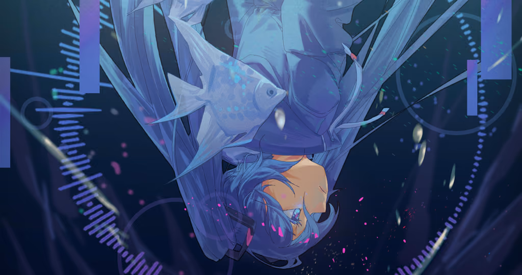 Cover art for WATER, illustrated by knife美工刀