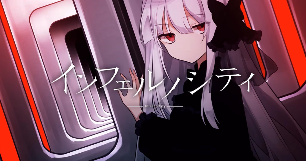 Cover art for インフェルノシティ, illustrated by LESYEF & 藍瀬 まなみ
