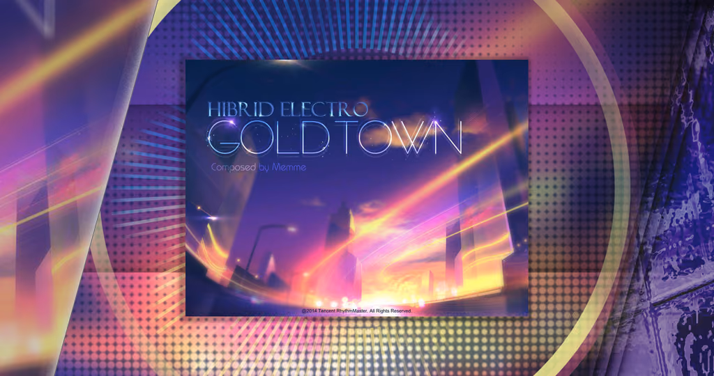 Cover art for 黄金之城 (GOLD TOWN), illustrated by RM Design Team (青鸟 modified)